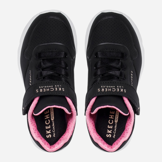 Підліткові кросівки для дівчинки Skechers Uno Lite 310451L 35 Чорні (195204055281) - зображення 5