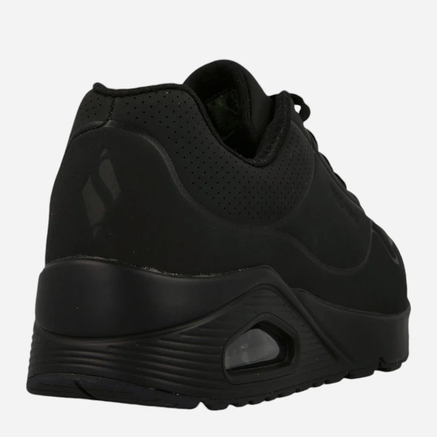 Sneakersy chłopięce Skechers Uno Stand On Air 403674L 33 Czarne (194880226633) - obraz 4