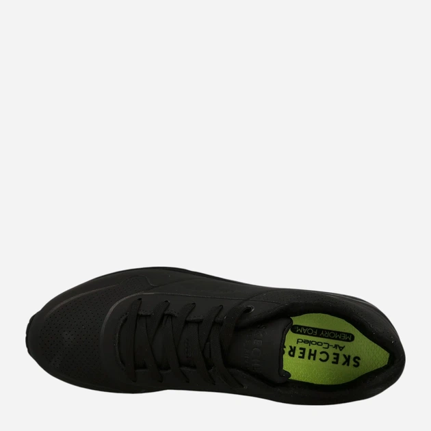 Sneakersy chłopięce Skechers Uno Stand On Air 403674L 35 Czarne (194880226664) - obraz 5