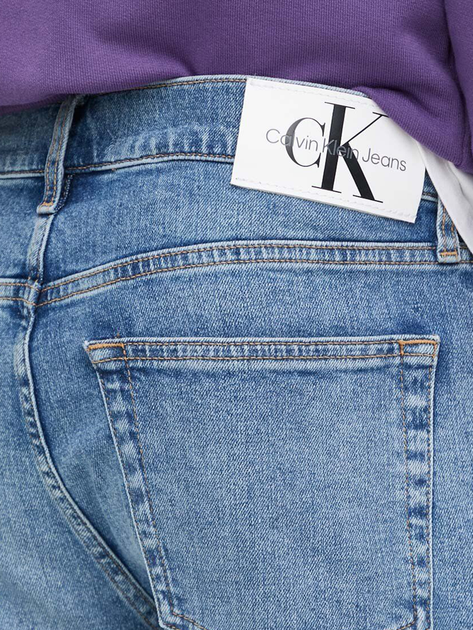 Шорти джинсові чоловічі короткі чоловічі Calvin Klein Jeans J30J324874-1A4 36 Сині (8720109461053) - зображення 4