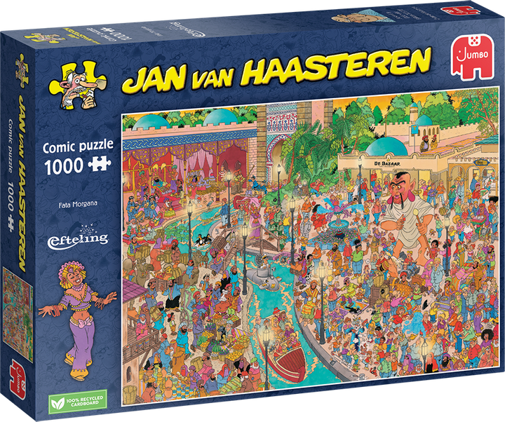 Puzzle Jan van Haasteren Efteling Fata Morgana 1000 elementów (8710126011560) - obraz 1