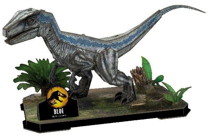 Puzzle 3D Revell Jurassic World Dominion Blue 50 elementów (4009803002439) - obraz 1