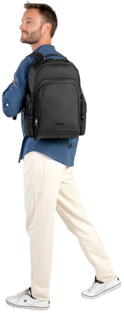 Рюкзак для ноутбука Bestlife Ryder Business Backpack 14.1" Black (BB-3762BK) - зображення 13