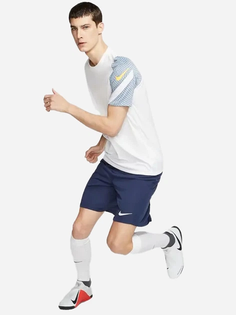 Spodenki sportowe męskie Nike Park III Knit Short BV6855-410 M Granatowe (193654341022) - obraz 4