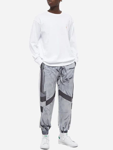 Spodnie dresowe męskie adidas Fb Silk Tp HD2236 M Szare (4065427505053) - obraz 3