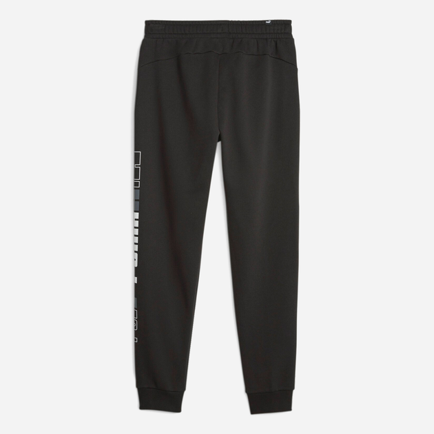 Спортивні штани чоловічі Puma Ess+ Logo Lab Sweatpants Fl Cl 67592001 L Чорні (4099683775103) - зображення 9