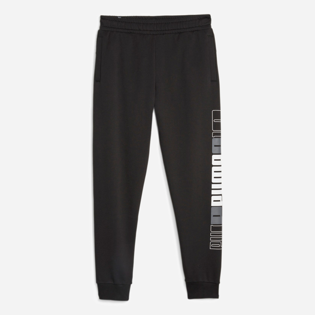 Spodnie dresowe męskie Puma Ess+ Logo Lab Sweatpants Fl Cl 67592001 M Czarne (4099683775097) - obraz 8