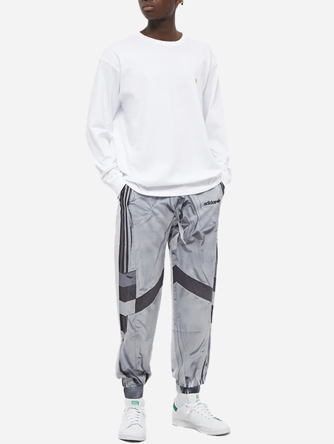 Spodnie dresowe męskie adidas Fb Silk Tp HD2236 M Szare (4065427505053) - obraz 3
