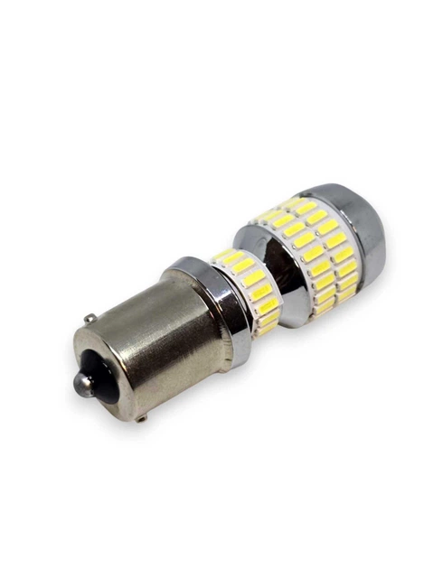 Светодиодная лампа с цоколем 1156 BA15s P21W 78 SMD 4014 1200Lm 12-24V Белая (11005) - Фото 4 Светодиодная лампа с цоколем 1156 BA15s P21W 78 SMD 4014 1200Lm 12-24V Белая (11005) - изображение 4