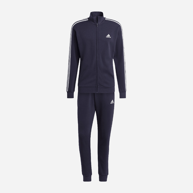 Спортивний костюм чоловічий adidas M 3S FT TT TS IC6765 L Темно-синій (4066745495668) - зображення 6