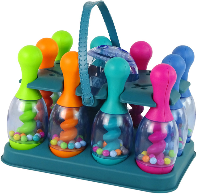 Набір для боулінгу LEAN Toys Luminous Ball (5905323217379) - зображення 3