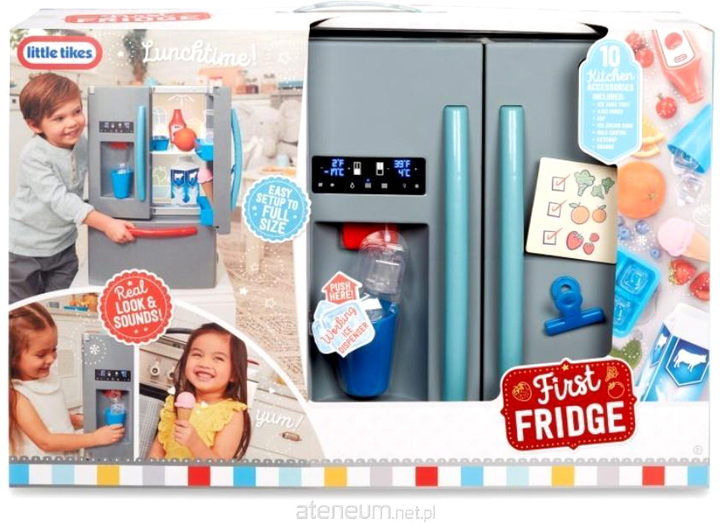 Zestaw do zabawy Little Tikes First Fridge z akcesoriami (10050743651424) - obraz 1