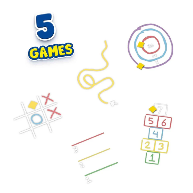 Kreda Ses Creative Playground Chalk Games (8710341022075) - obraz 4