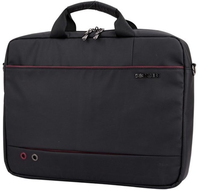 Torba na laptopa BESTLIFE Quark 15.6" Black/Red (BBC-3312) - obraz 1