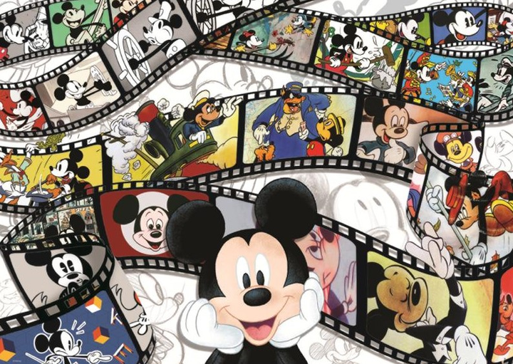 Puzzle Jumbo Premium Quality Disney Classic Collection Mickey 90th Anniversary 1000 elementów 19493 (8710126194935) - obraz 2