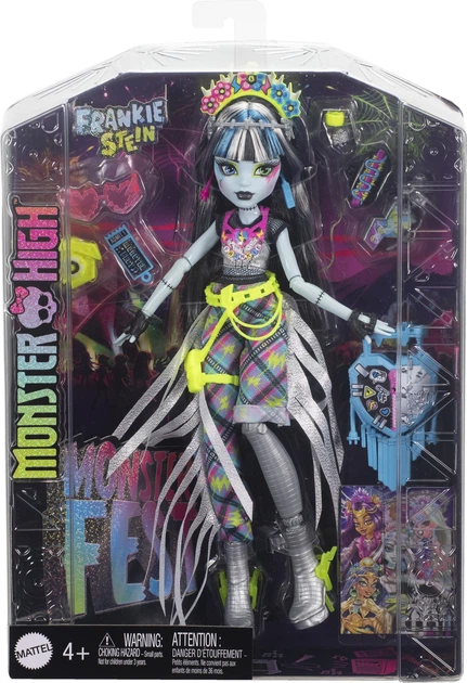Лялька Monster High Френкі Монстро-фестиваль (HXH79) (0194735230679) - зображення 5