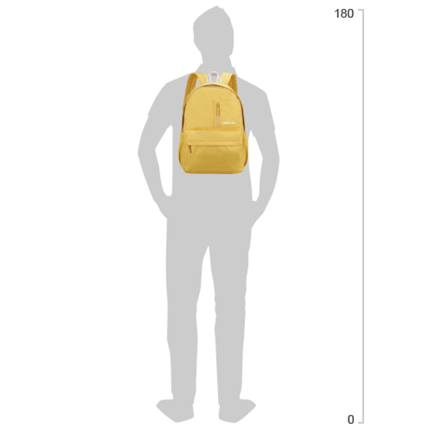 Рюкзак для ноутбука Bestlife 14.1" Жовтий (BB-3591Y) - зображення 4