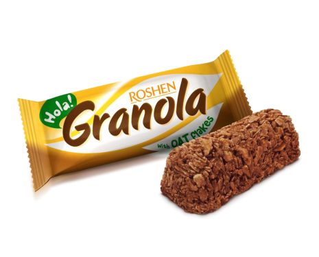 Цукерки снеки Roshen Hola! Granola 1 кг - изображение 2