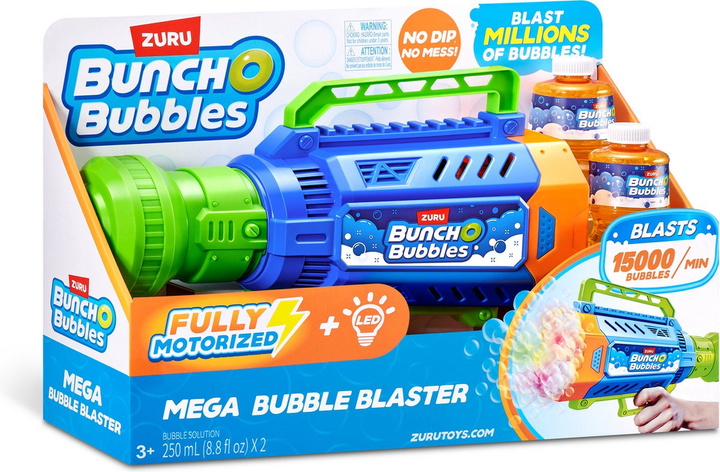 Бластер для мильних бульбашок Bunch O Bubbles Large S1 (4894680029378) - зображення 1