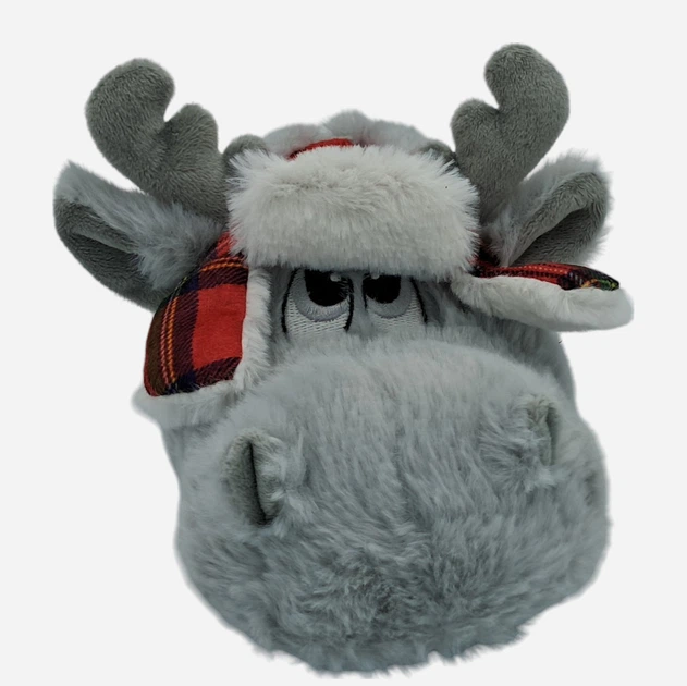 Чоловічі капці-кігурумі утеплені Mad House Cesare 44-46 Сірі (6397233670679) - зображення 3