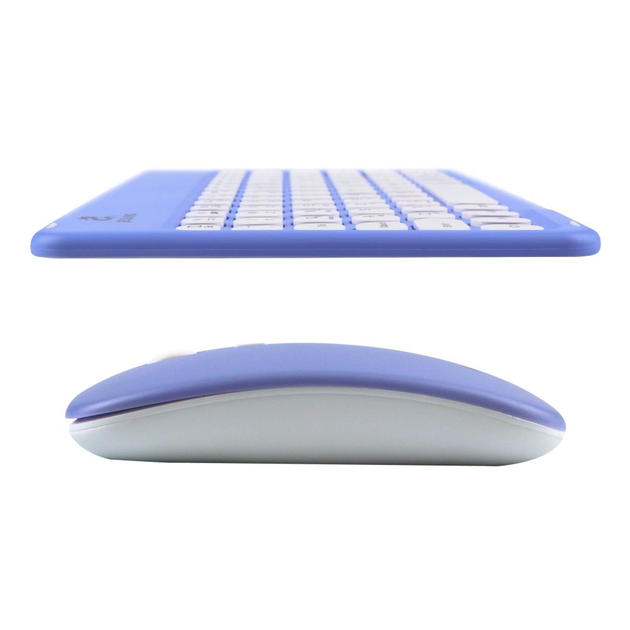 Беспроводная Клавиатура и Мышь JEQANG JB-362, Violet - изображение 2