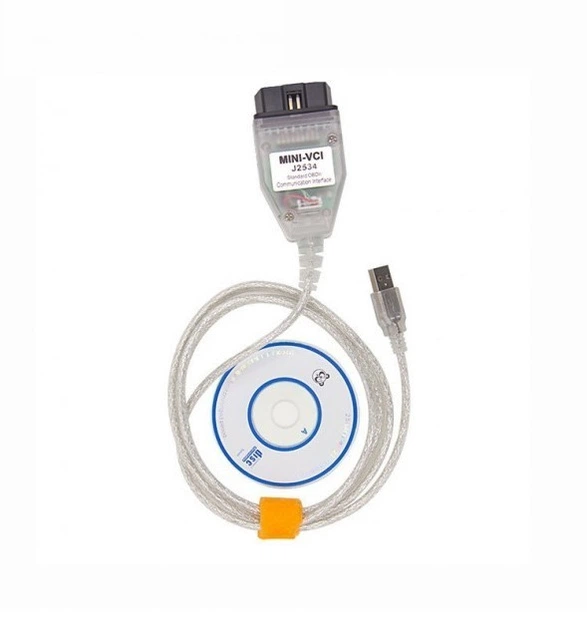 確認用 Автосканер Toyota MINI-VCI J2534 (TIS Tool). Діагностика Toyota