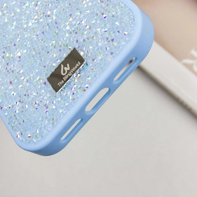 Протиударний TPU чохол Bling World Rock Diamond для Apple iPhone 16 Pro (6.3") Блакитний - Фото 7 Протиударний TPU чохол Bling World Rock Diamond для Apple iPhone 16 Pro (6.3") Блакитний - зображення 7