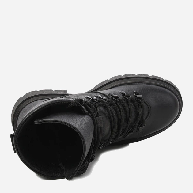 Женские зимние берцы кожаные высокие Teona 426 39 Черные (ROZ6501054991) - изображение 5