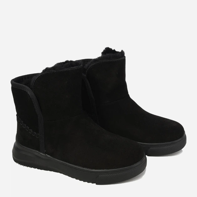 Женские зимние ботинки замшевые высокие Allshoes 189356 36 Черные (ROZ6501055142) - Фото 2 Женские зимние ботинки замшевые высокие Allshoes 189356 36 Черные (ROZ6501055142) - изображение 2