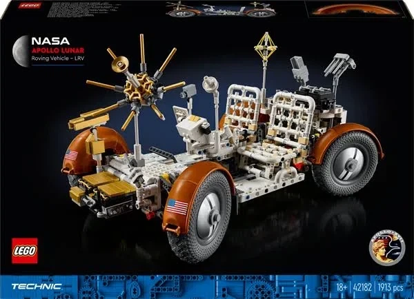 Лего технік Колекційний Місячний автомобіль NASA Apollo LEGO Technic 42182 - Фото 2 Лего технік Колекційний Місячний автомобіль NASA Apollo LEGO Technic 42182 - зображення 2