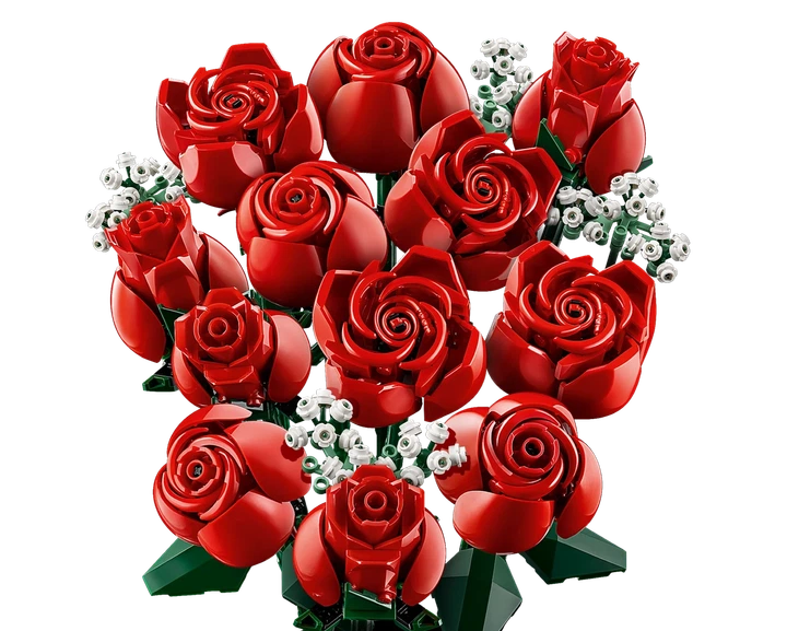 Конструктор Лего иконс Букет роз Lego Icons Bouquet of Roses 10328 - изображение 4
