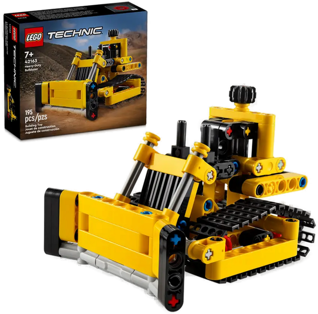 Конструктор Лего Технік Важкий бульдозер Lego Technic 42163 - зображення 7