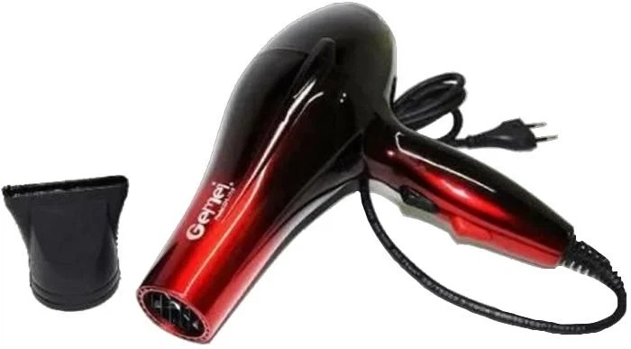 Фен потужний Gemei GM-1719 з концентратором - зображення 5