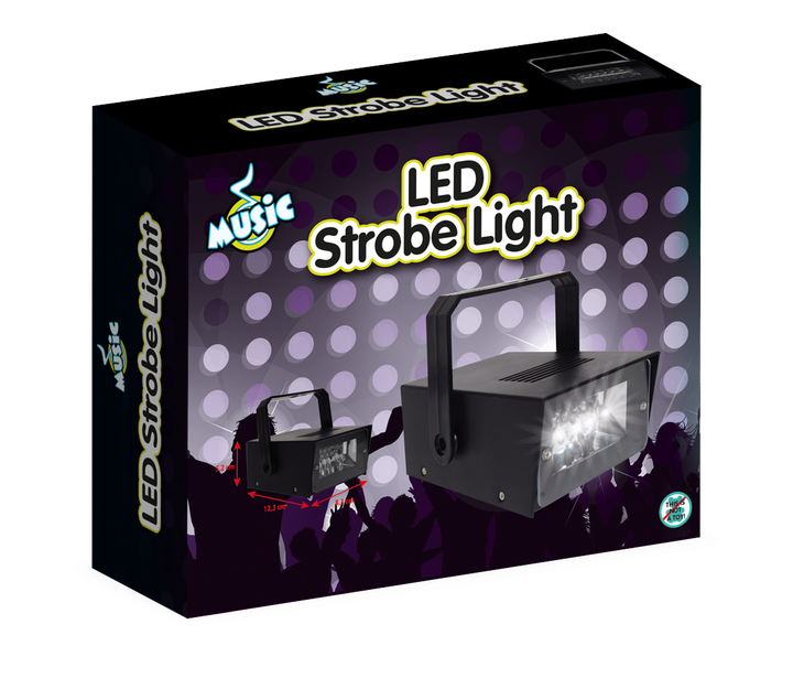 Світлодіодний стробоскоп Music Disco Stobe Light (5713428018957) - зображення 4