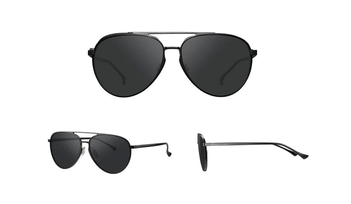 Сонцезахисні Окуляри Xiaomi MiJia Luke Aviator Polarized Sunglasses Черный (BHR6252CN) - Фото 1 Сонцезахисні Окуляри Xiaomi MiJia Luke Aviator Polarized Sunglasses Черный (BHR6252CN) - зображення 1