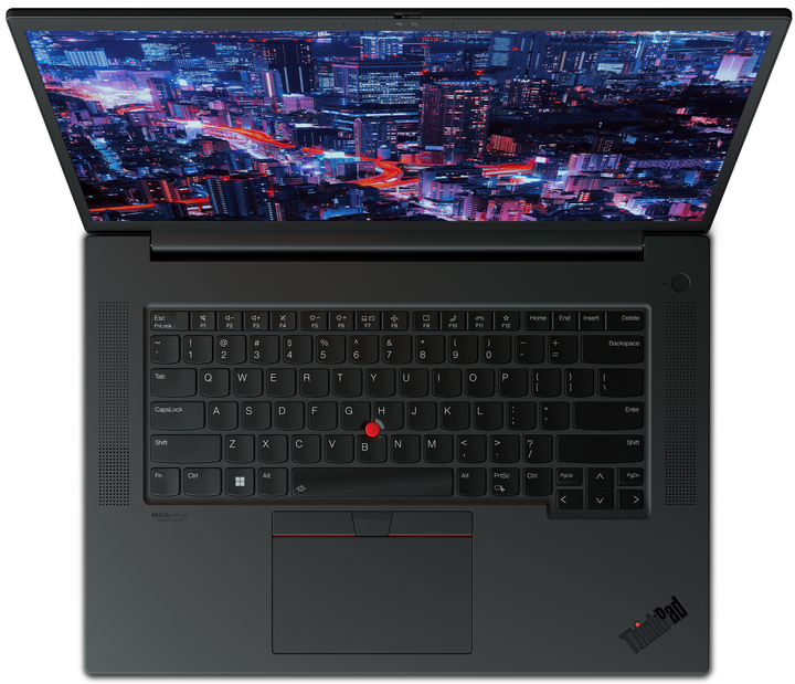 Ноутбук 16" Lenovo ThinkPad P1 Gen 6 Mobile Workstation Intel Core i9-13900H RAM 32GB SSD 1TB Quadro RTX 2000 Win11 Алюминиевый корпус (UKR) - изображение 3