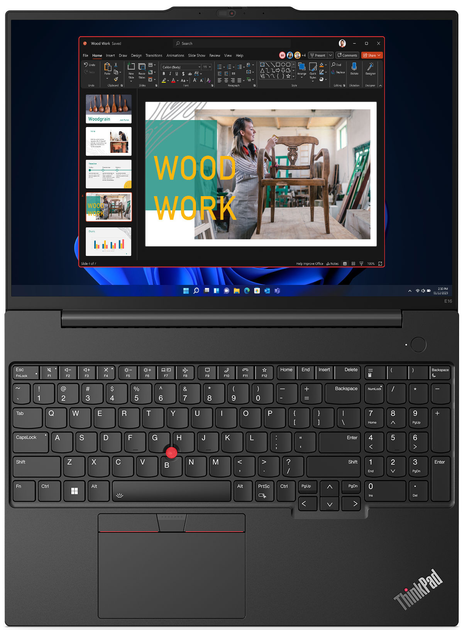 Ноутбук 16" Lenovo ThinkPad E16 Gen 2 AMD Ryzen 7 250 RAM 16GB SSD 512GB Windows 11 (UKR) (102198480) - Уценка - изображение 5