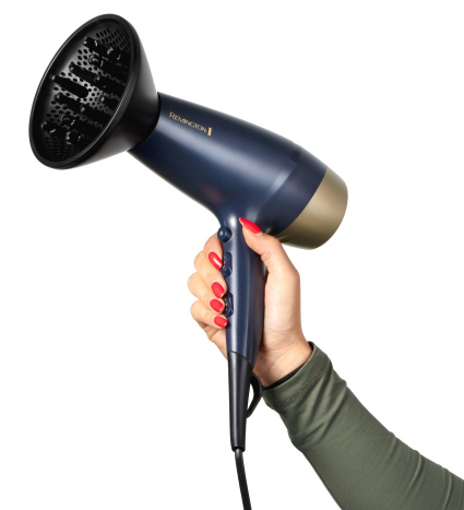 Фен Remington D5805 Sapphire Luxe Hairdryer - Фото 2 Фен Remington D5805 Sapphire Luxe Hairdryer - зображення 2