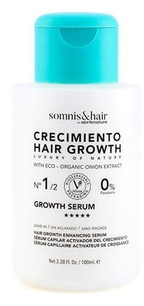 Серум для волосся Somnis and Hair Growth Serum стимулюючий ріст волосся 100 мл (8436009786447) - зображення 1