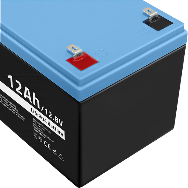 Akumulator Qoltec LiFePO4 Litowo-Żelazowo-Fosforanowy 12.8V 12Ah 153.6Wh BMS 53701 (5901878537016) - obraz 4