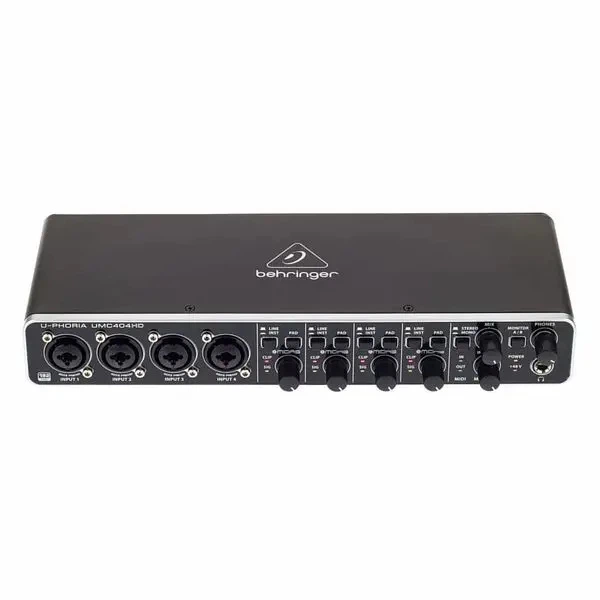 USB аудиоинтерфейс Behringer UMC404HD – фото, отзывы