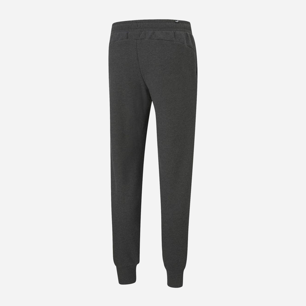 Спортивні штани утеплені чоловічі Puma Ess Logo Pants Fl Cl 586714-07 3XL Темно-сірі (4063697310124) - зображення 5