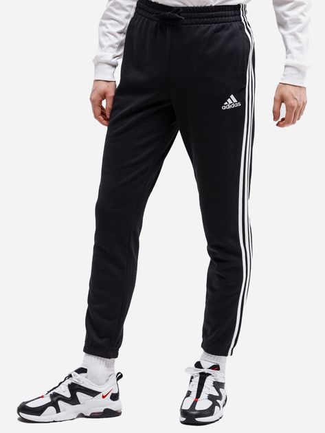 Спортивні штани чоловічі adidas M 3S Ft Te Pt GK8829 2XL/S Чорні (4062065064041) - зображення 1