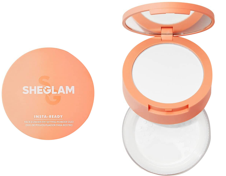 Акція на Подвійна матуюча пудра SHEGLAM Insta-Ready Face & Under Eye Setting Powder Duo Translucent 14 г від Rozetka