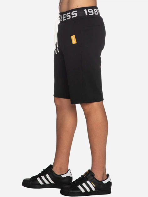 Спортивні шорти чоловічі Guess Z3RD00KB212 M Чорні (7621701497451) - зображення 3