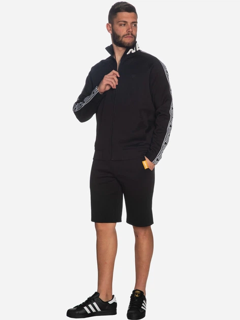 Spodenki dresowe męskie Guess Z3RD00KB212 L Czarne (7621701497468) - obraz 4