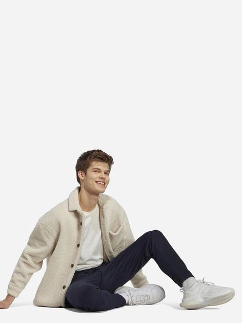 Spodnie dresowe męskie adidas ESS LGO T P SJ IC9428 S Granatowe (4066752222417) - obraz 3