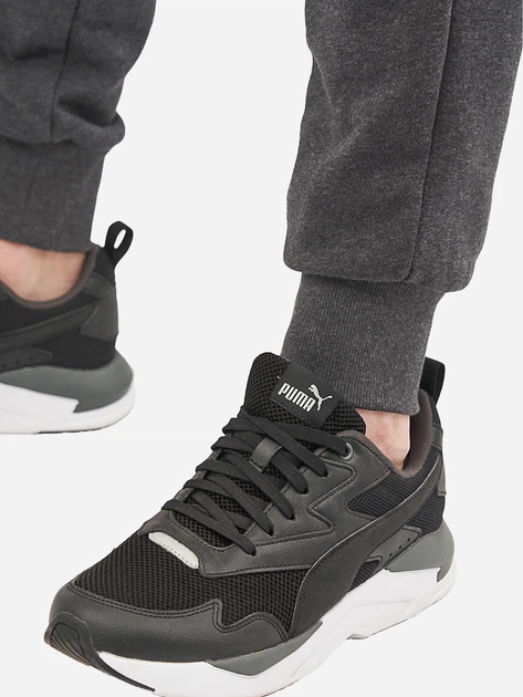 Spodnie dresowe męskie Puma Ess Logo Pants Tr Cl 586716-07 XS Niebieskie (4063697295865) - obraz 4