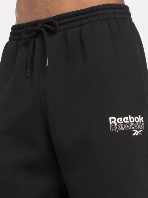 Спортивні штани чоловічі Reebok Ri Brand Proud Jogger 100076460 2XL Чорні (1200143340844) - зображення 5
