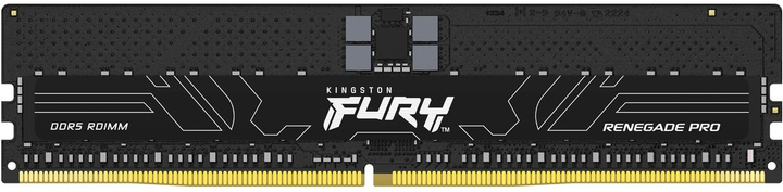 Pamięć RAM Kingston Fury DDR5-4800 32768MB PC5-38400 Renegade Pro XMP ECC Registered 1Rx4 Black (KF548R36RB-32) - obraz 1